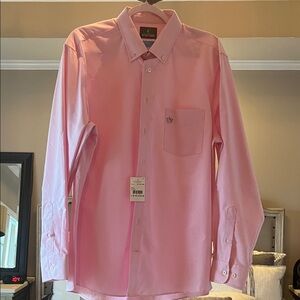 Stafford Men's Light Pink Dress Shirt